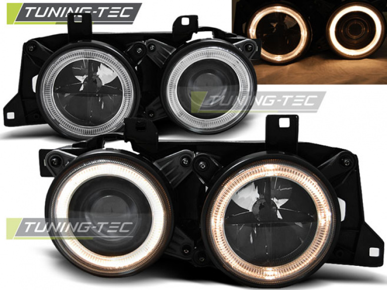 Upgrade Design Angel Eyes Scheinwerfer für BMW 5er E34 /7er E32 86-95